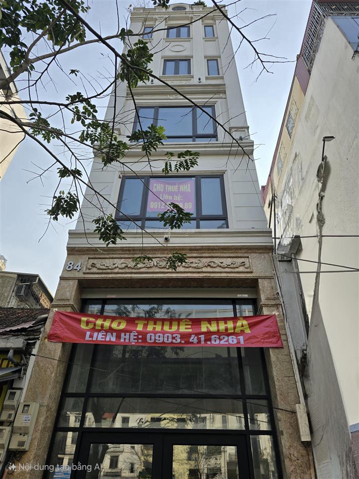 Cho thuê nhà mặt phố minh khai, dt 75m2 x 8 tầng, dtsd 600m2, mt 4,3m giá thuê 100 triệu/tháng