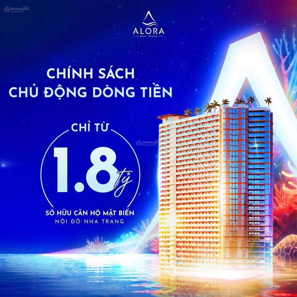 Căn hộ biển nội đô nha trang giá chỉ 1,8 tỷ. full nội thất, phù hợp khách mua vừa ở vừa cho thuê