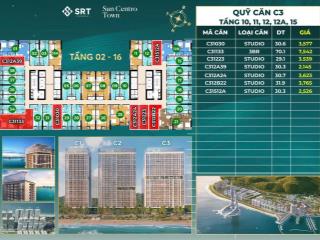 Căn hộ 34m2, 1,5 tỷ, tại sun centro town, bãi cháy, hạ long, hot! hàng hiếm tại
