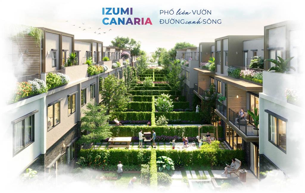 Chủ đầu tư nam long group chính thức mở bán phân khu izumi canaria ven sông
