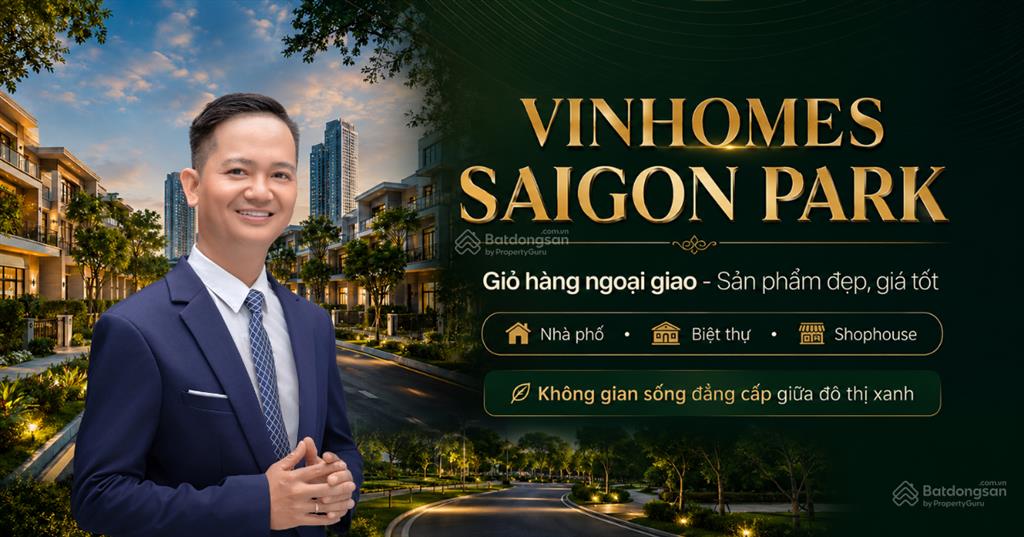 Mở bán nhà phố vinhomes saigon park giá từ 5,4 tỷ.  ngay 0708 407 ***