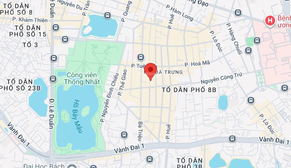 Cho thuê 6 triệu, tầng 2, khép kín, riêng biệt, 39 lý thường kiệt, bà triệu, hồ hoàn kiếm