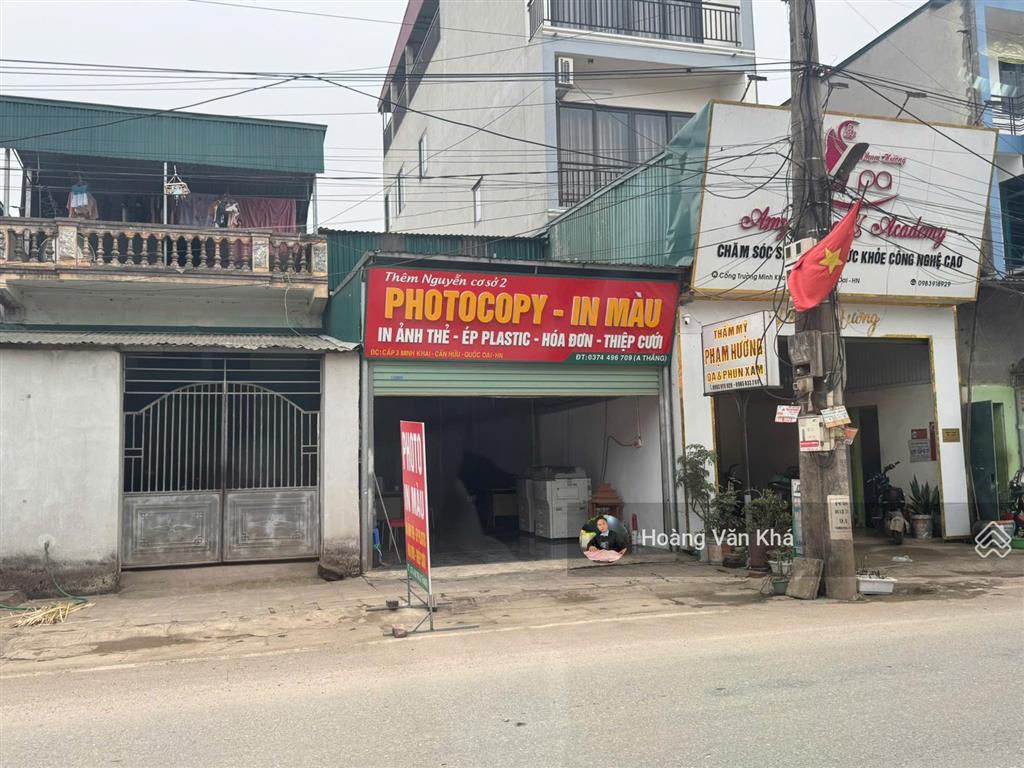 Bán đất đối diện cổng trường học cấp 3 minh khai sẵn kinh doanh