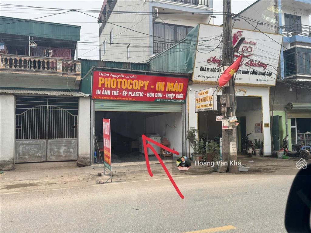 Bán đất đối diện cổng trường học cấp 3 minh khai sẵn kinh doanh