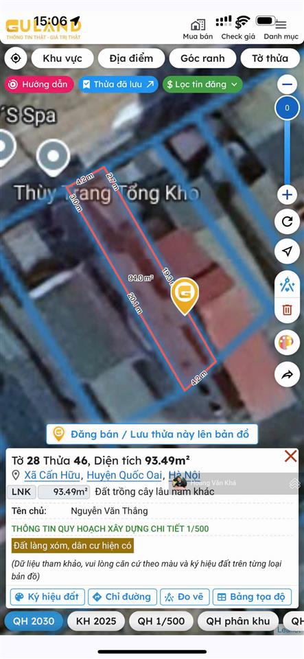 Bán đất đối diện cổng trường học cấp 3 minh khai sẵn kinh doanh
