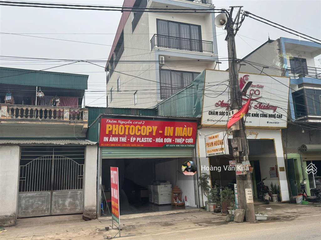 Bán đất đối diện cổng trường học cấp 3 minh khai sẵn kinh doanh