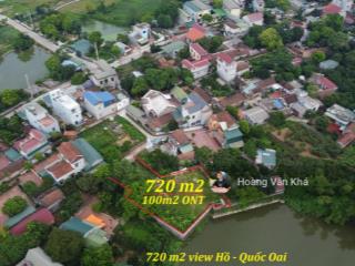 Chính chủ bán đất view hồ siêu đẹp thoáng mát quanh năm 719m² giá chỉ 10,4 triệu/m2