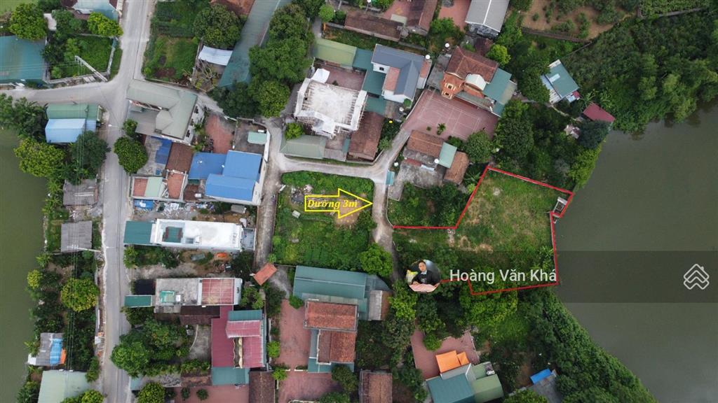 Bán đất view hồ thích hợp làm nhà vườn nghỉ dưỡng giá chỉ 8 tỷ tại quốc oai, hà nội