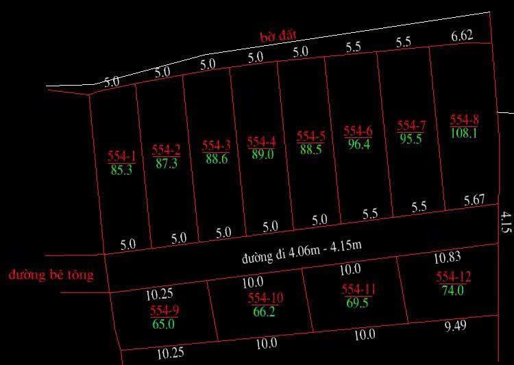 🍀Bán đất thổ cư 65m2 đến 108m2 sát bên Bệnh viện đa khoa Diên Khánh