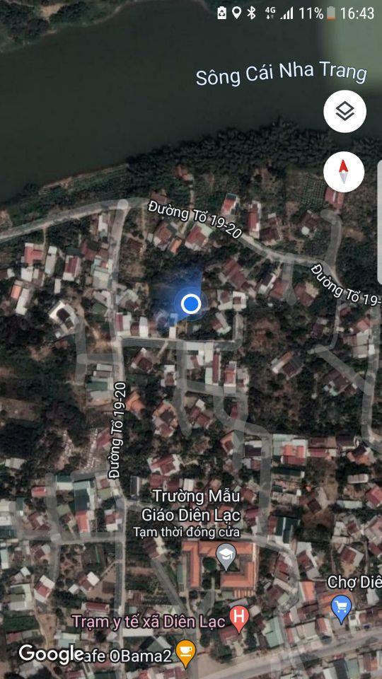 Bán Đất thổ cư đường tổ 19-20 thôn Thanh Minh 3, Diên Lạc, Khánh Hòa
