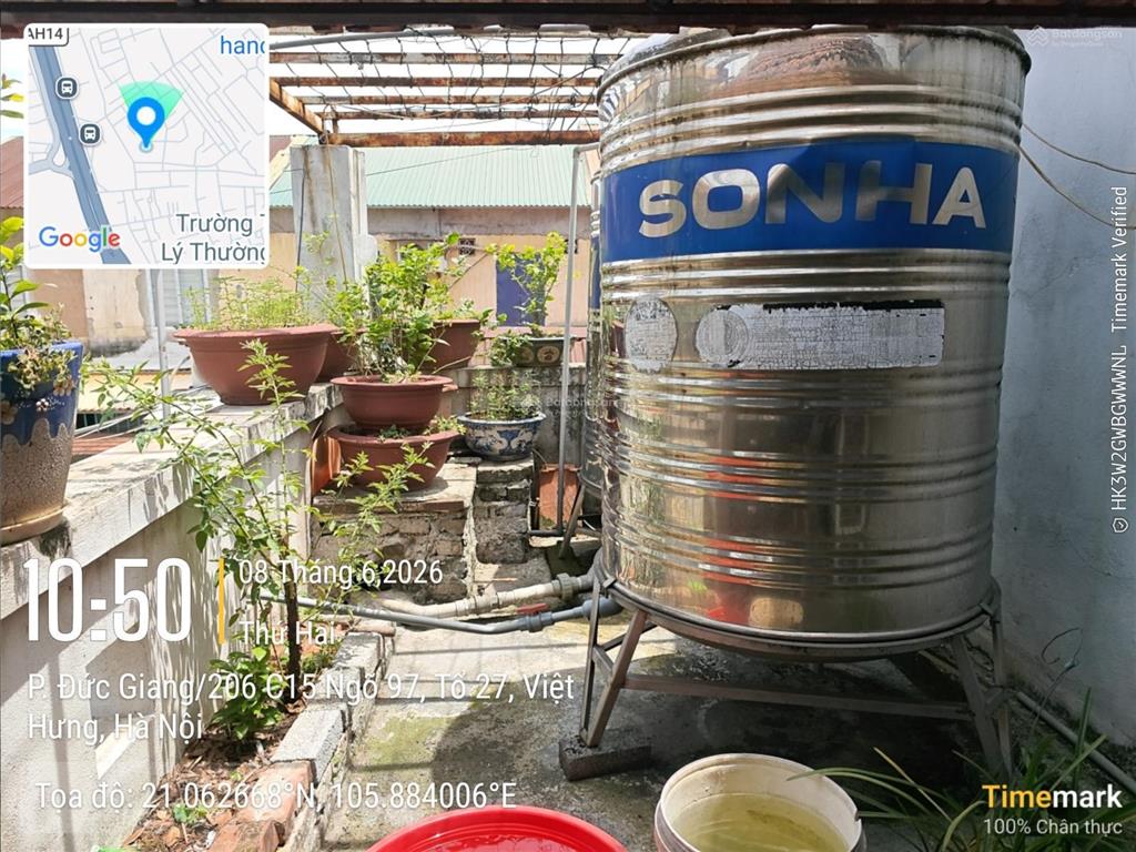 Bán nr 206 c15 tập thể thượng thanh, 4,1 tỷ, 32m2 view đẹp, giá ưu đãi