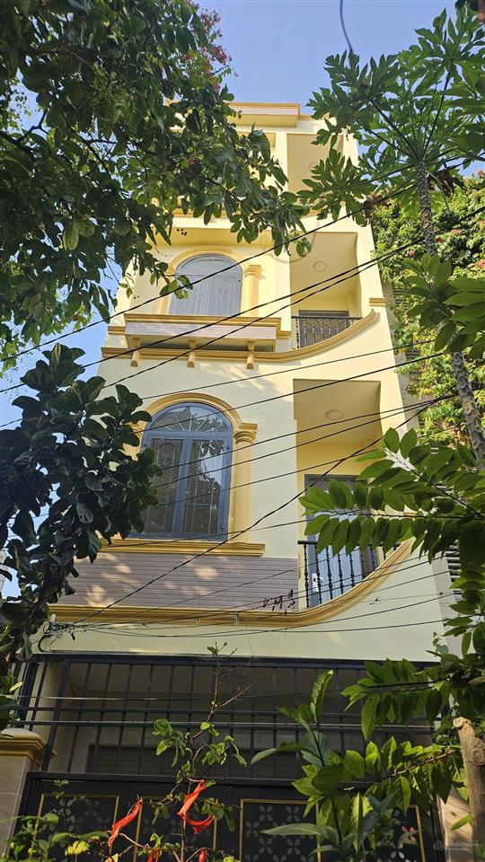 Bán nhà hẻm 219/48 đất thánh, p. tân hòa. khu nhà thờ nam hòa. trệt+3 lầu+sân thượng, 6 pn, 5 wc