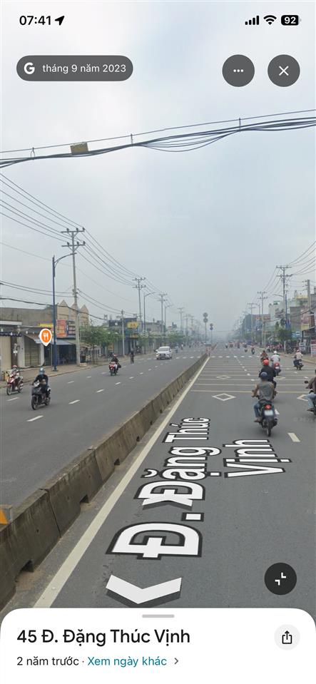 Đất 2 mặt tiền ấp trung đông 1