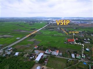 Bán gấp lô đất tịnh phong cách vsip chỉ 500m
