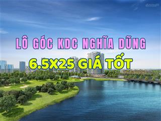 Lô góc đẹp giá tốt tại kdc nghĩa dũng, tp. quảng ngãi