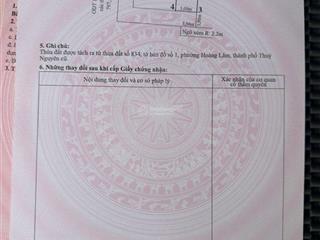 Chính chủ cần bán gấp đất thổ cư tại đường lâm động, p hoàng lâm, tp thủy nguyên, 1,95 tỷ, 60m2