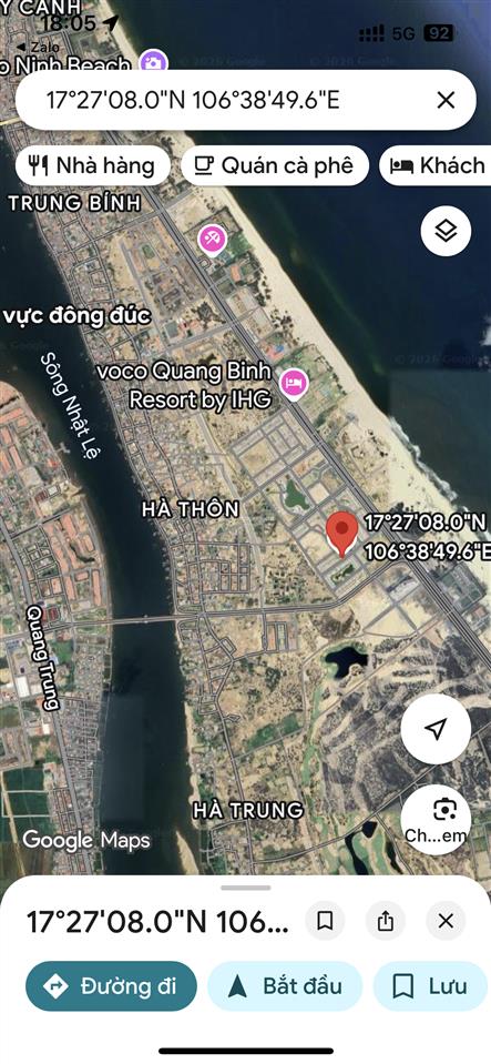 Bán gấp biệt thự tại dãy 2 võ nguyên giáp, 8,8 tỷ, 140m2, regal legend quảng bình