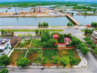 Lô biệt thự đối diện công viên giá tốt tại an bình tân  sổ đỏ sang tên ngay