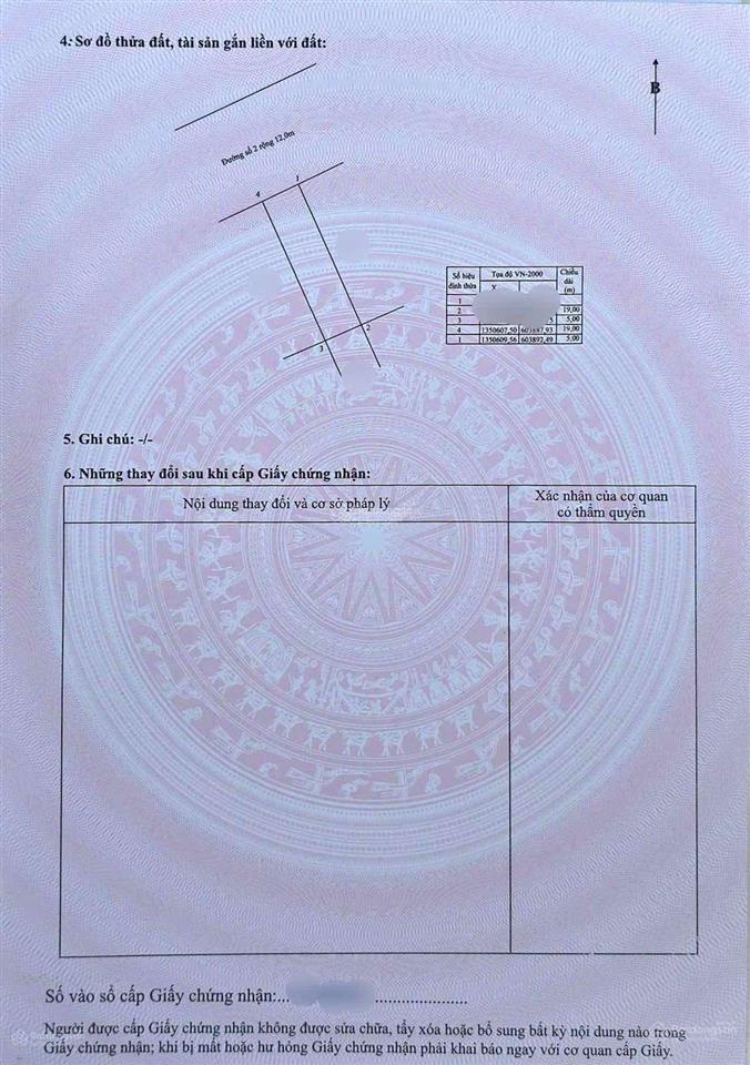 Bán lô đất đường số 2 kđt mipeco  giá tốt chỉ 90tr/m2