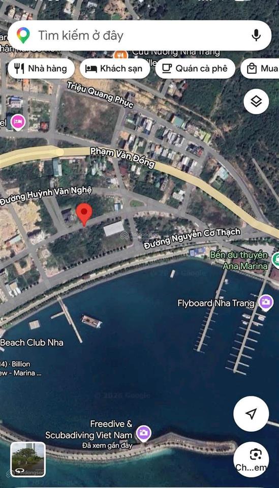 Lô đất mặt tiền xuân thủy, kđt vĩnh hòa  bắc nha trang, giá chỉ 48tr/m2 (thương lượng)