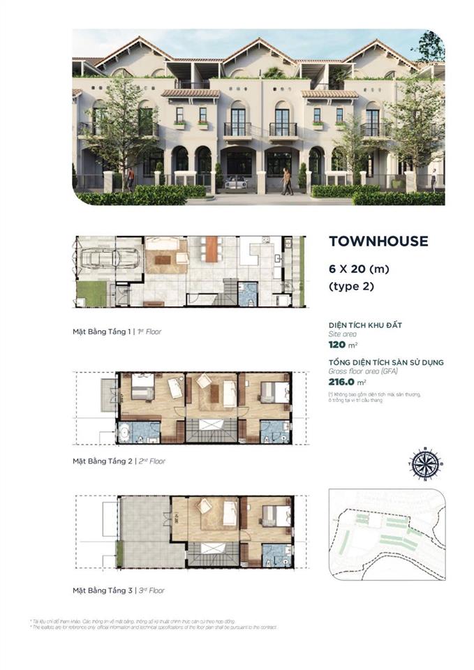 Cần bán gấp nhà phố góc sân vườn 6x20m, elite 2 aqua city giá chỉ 6,7 tỷ. thanh toán 2,95 tỷ