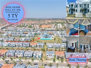 Cắt lỗ biệt thự full nội thất gần hồ bơi giá 5 tỷ bao thuế phí novaworld phan thiết 0966 765 ***