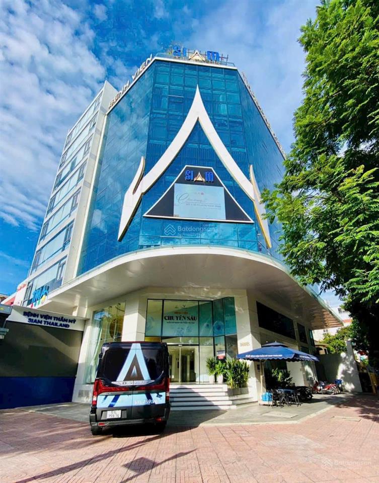 Building siam thailand góc 2mt 369b nguyễn trãi & nguyễn cảnh chân, q1. dt 14x30m