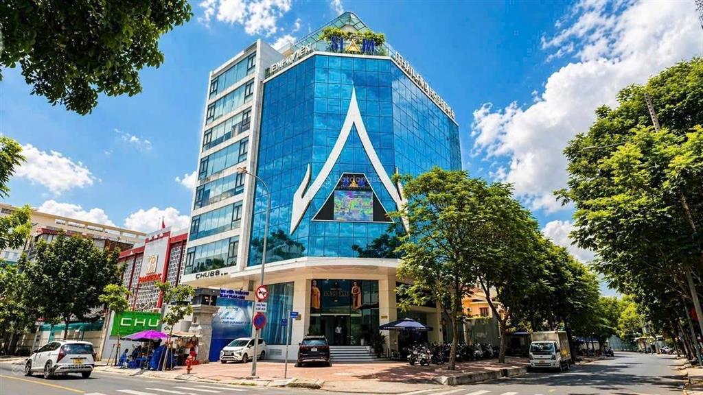 Building siam thailand góc 2mt 369b nguyễn trãi & nguyễn cảnh chân, q1. dt 14x30m