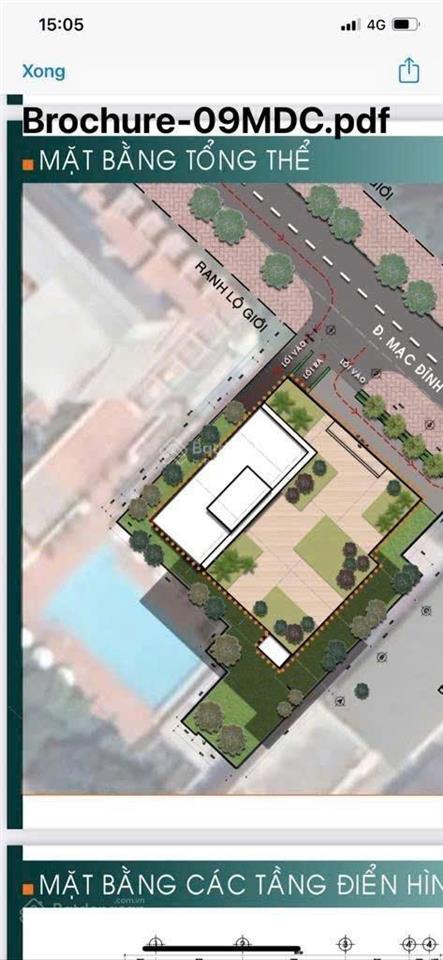 Bán quỹ đất tặng da chvp & tòa nhà tm cũ, dtcn 1,317.3m2 (33mx39.9m) gpxd 4 hầm, 17 tầng