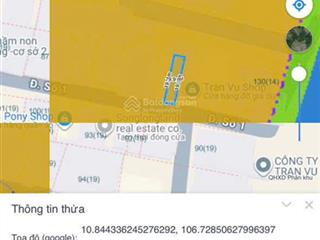 Chủ gửi lô đất full thổ cư đường 37  hiệp bình chánh thủ đức  đường xe hơi
