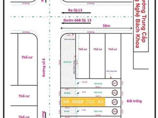 Hàng ngộp giá tốt  lô góc 2 mặt tiền 337,2m2 ngay quốc lộ 13  xây dựng cao tầng