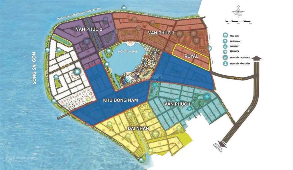 Rẻ! bán đất kđt vạn phúc city  100m2 5x20  xd cao tầng  hiệp bình phước thủ đức