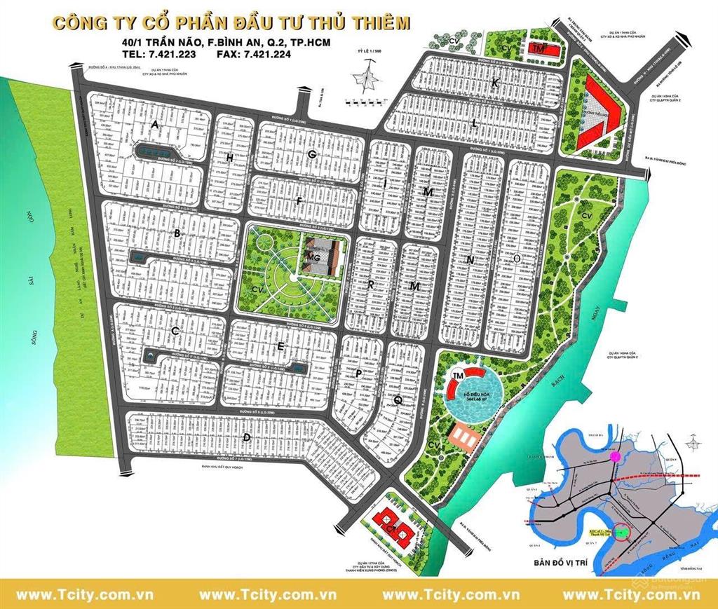 Cho thuê biệt thự dài hạn, đường quách giai, khu thủ thiêm villa, phường cát lái, tp hồ chí minh
