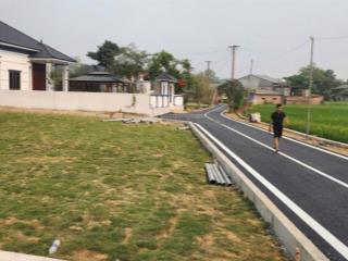 Bán đất thị trấn ba đồi lạc thủy chỉ hơn 300 triệu/lô gần kcn 300ha, 5p tới chợ trung tâm