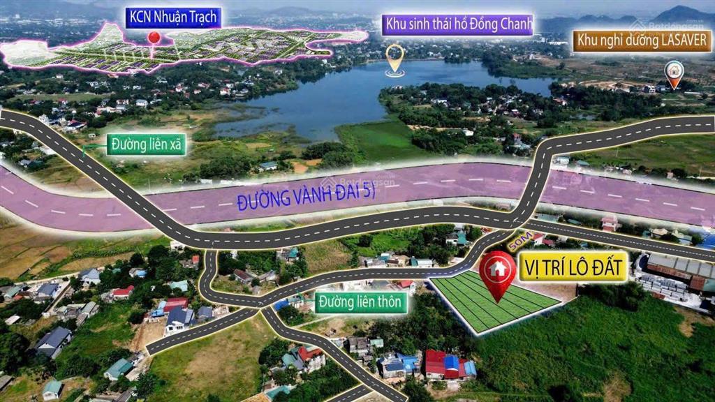 Đón sóng đường vành đai 5 tại cư yên lương sơn  5 phút tới kcn  cách đường liên xã chỉ 100m