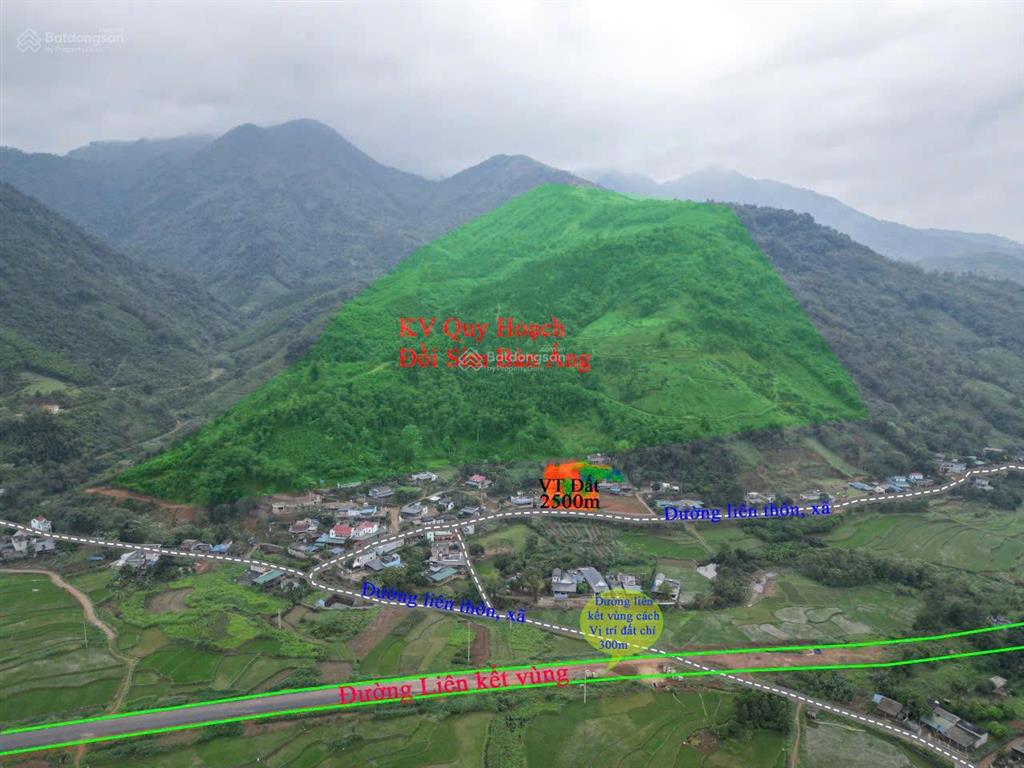 Chỉ hơn 1trieu/m2 lô 2600m2 full thổ tại kim bôi cách đường liên kết vùng chỉ 200m, view siêu đẹp