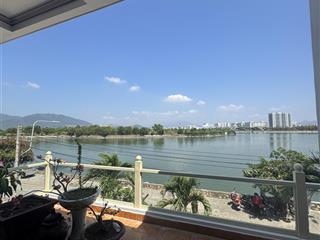 Bán biệt thự view sông cầu bình tân, tđc hòn rớ 1 đối diện dự án sungroup nha trang, ngang 10m, 5pn