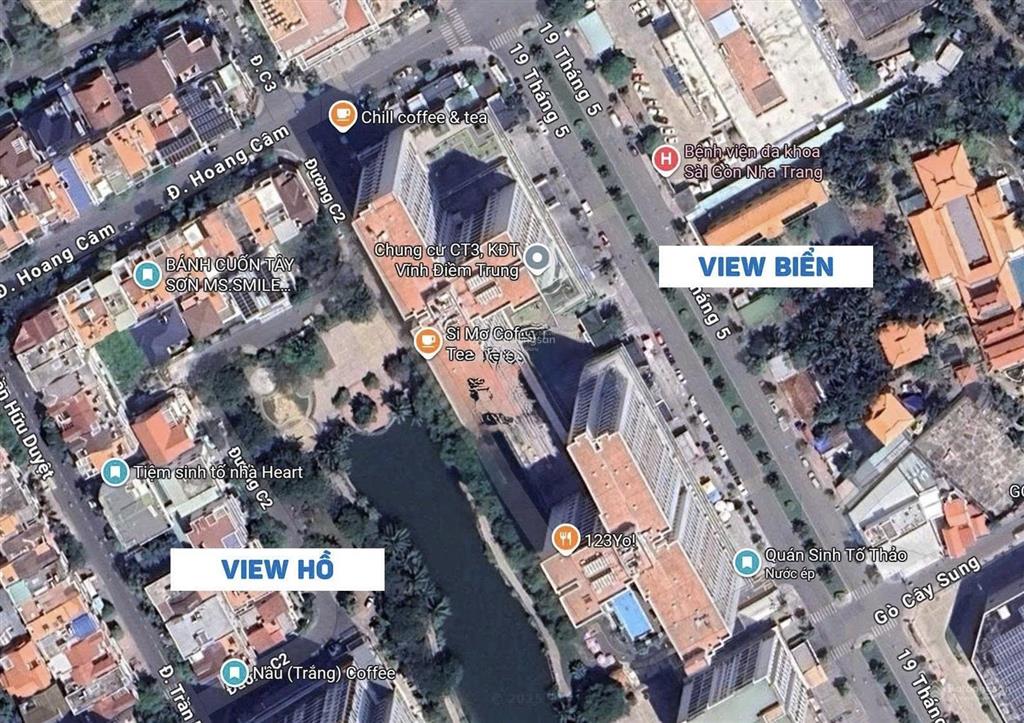 Bán căn góc 3 phòng ngủ, chung cư ct3 vĩnh điềm trung view hồ, full nội thất đẹp, giá chỉ 5 tỷ