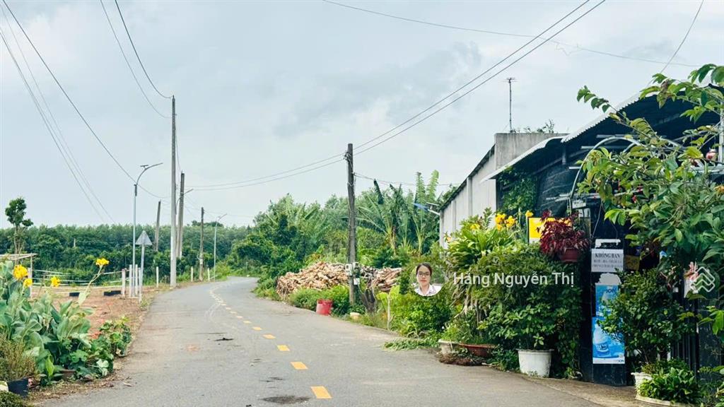 Bán đất thổ cư  cạnh khu nhà vườn nguyễn huệ, xã đất đỏ, gần ql55  giá chỉ 1,26 tỷ tl
