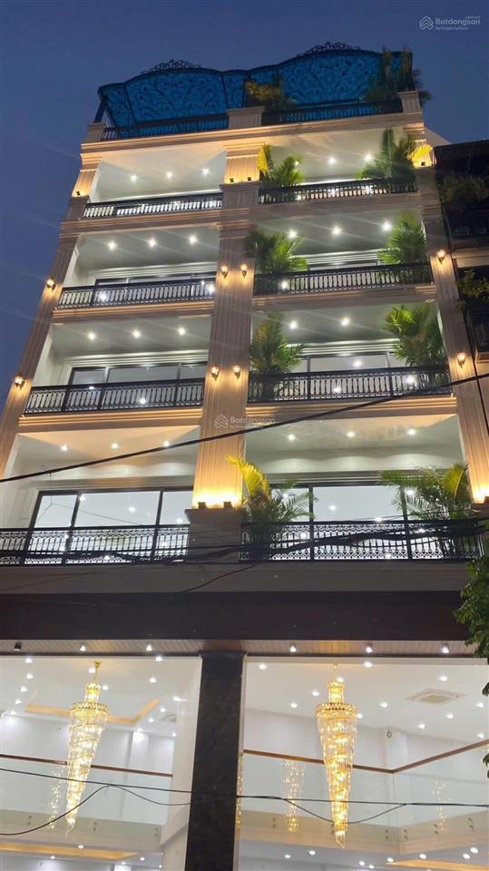 Hơn 24 tỷ sở hữu nhà 7 tầng thang máy, vỉa hè 5m, ô tô tránh kinh doanh sầm uất phố minh khai