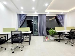 Văn phòng 56m2 vạn phúc. nội thất  ban công  thang máy  máy lạnh  hầm xe. xuất vat. giá 10tr