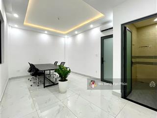 Cho thuê văn phòng 30m2 ở vạn phúc. nội thất đẹp, thang máy, máy lạnh, wc riêng, hầm xe. giá 6.5 tr