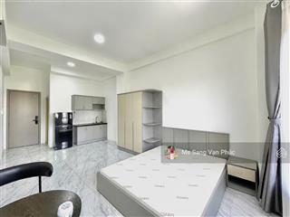 Căn hộ studio 35m2  cửa sổ lớn phố đi bộ  vạn phúc. full nội thất, thang máy, hầm xe. giá 7.3 tr