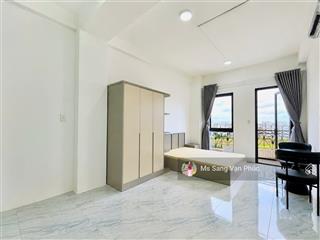 Căn hộ studio 35m2  ban công  phố đi bộ  vạn phúc. full nội thất, thang máy, hầm xe. giá 7.5 tr