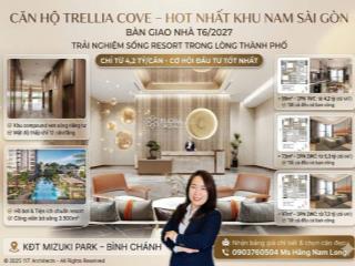 Căn hộ trellia cove mua trực tiếp từ cđt, tt10%~ chỉ 530triệu view kênh đào & sông siêu đẹp