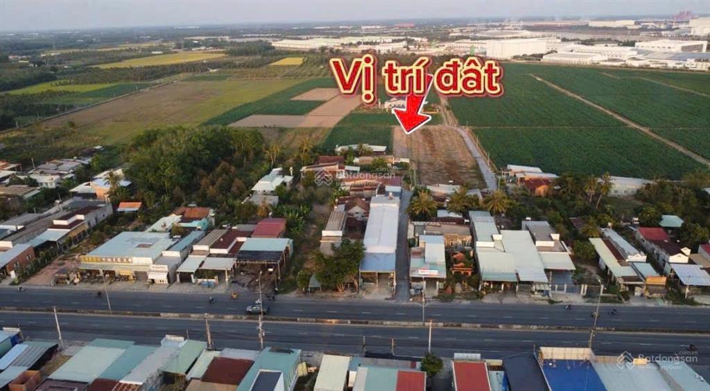 Giảm ngay 50tr  đất full thổ cư gần khu công nghiệp phước đông 700tr  sổ hồng riêng
