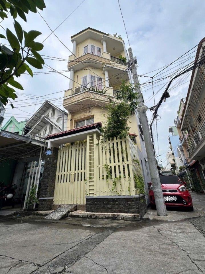 Nhà Đẹp 5 tầng Căn góc kg LG, Hẻm 6m Khu Bàu Cát, 54m2, 5PN, P.11 Tân Bình. Chỉ 10.5 tỷ TL