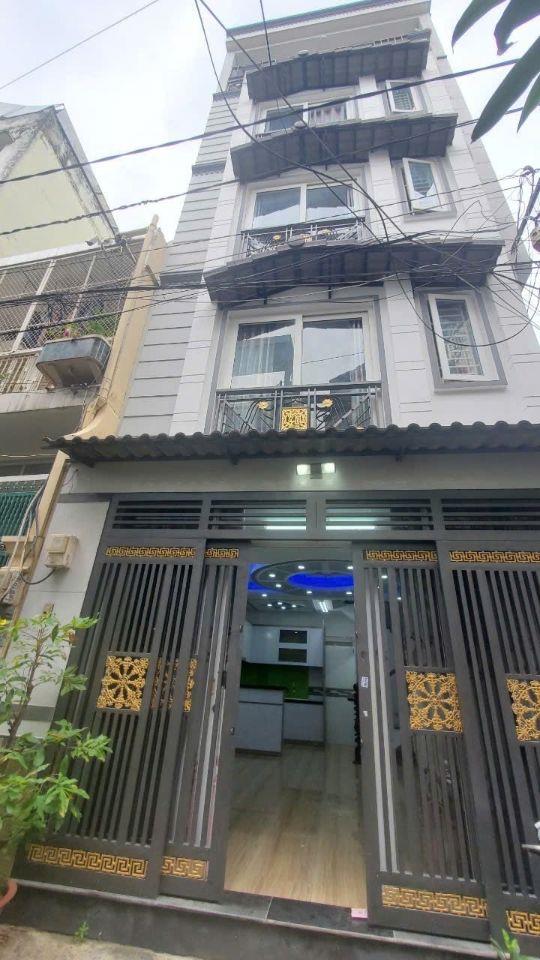 Bán nhà Huỳnh Văn Bánh Phú  Nhuận, Hẻm Ô Tô, 5Tầng, 38m2, 5x7.5m Sổ A4. Chỉ 8.99 tỷ còn TL 