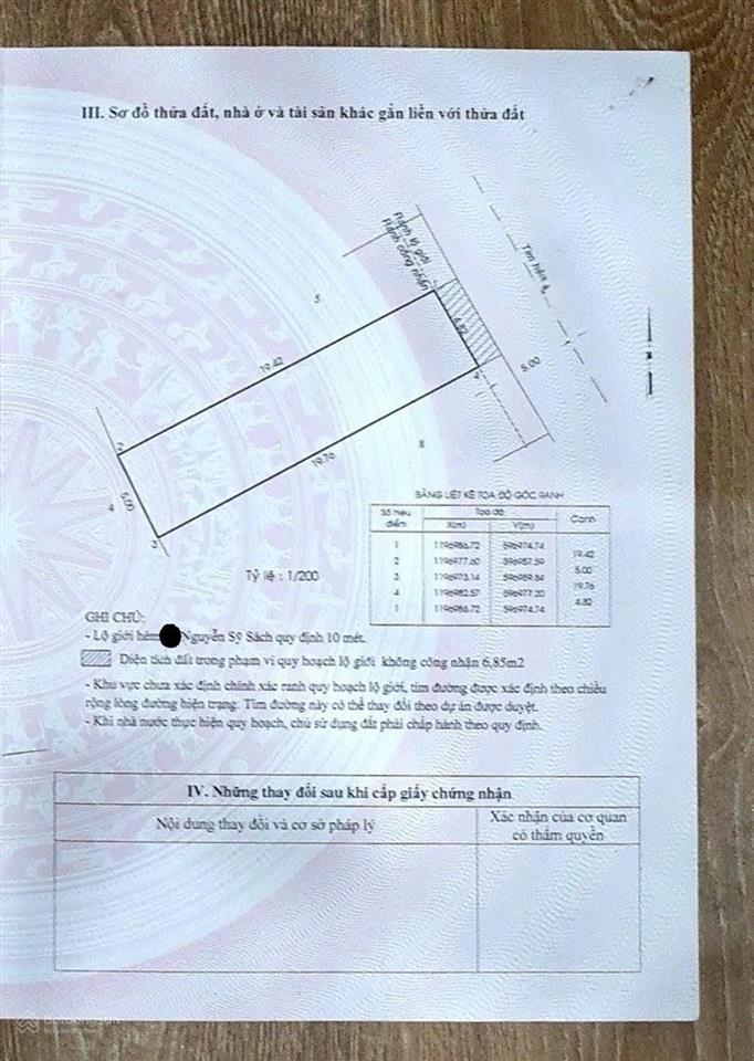 Siêu phẩm còn sót lại. 5x20, hẻm 8m trước nhà. đẹp nhất nguyễn sỹ sách. ngoài tod
