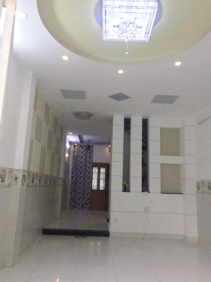 Nhà 4 tầng nở hậu hẻm 6m đường Âu Dương Lân (P3Q8 cũ) P. Chánh Hưng. Giá 7,4 tỷ TL